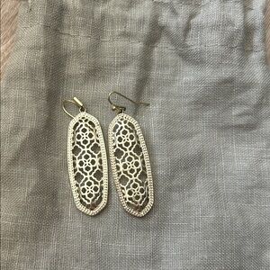 Kendra Scott Gold Brenden Filigree Earrings